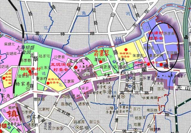 上海虹橋商務區(qū)北部的許浦村：大部分要動遷，成為綠化為主的地區(qū)
